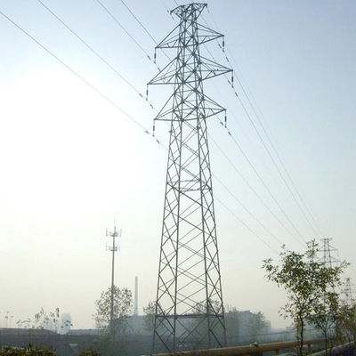 70m High Mast Distribution Transmission Steel Tower Hot Dip Galvanized